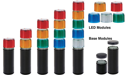 LU7-K 系列Φ70mm黑色灯体模块式信号灯