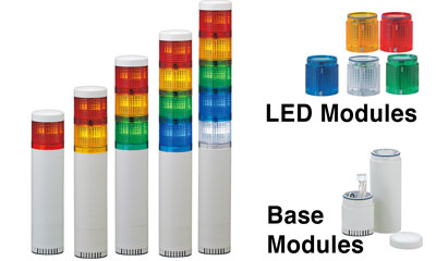 LU5 系列Φ50mm中型LED多层模块式信号灯